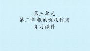 初中生物冀教版八年级上册第二章  根的吸收作用综合与测试复习ppt课件
