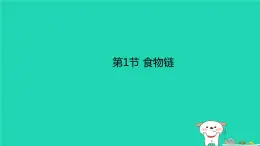 （苏科版）七年级生物上册3.6.1食物链课件