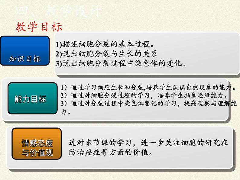 北师大版生物七年级上册 3.3 细胞通过分裂而增殖(8)(课件)08