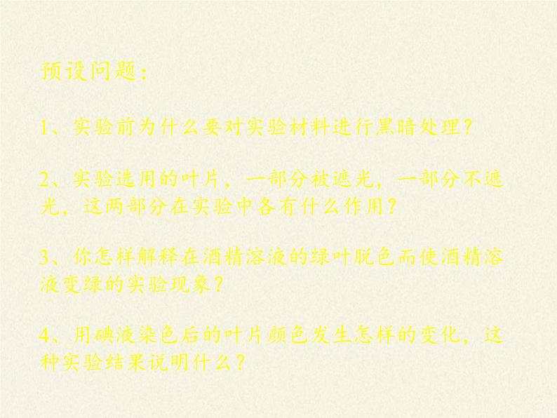 北师大版生物七年级上册 5.1 光合作用(6)(课件)第3页