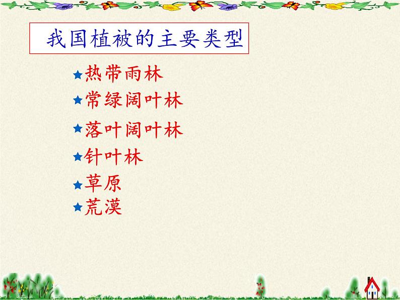北师大版生物七年级上册 7.2 我国的植物资源(课件)05