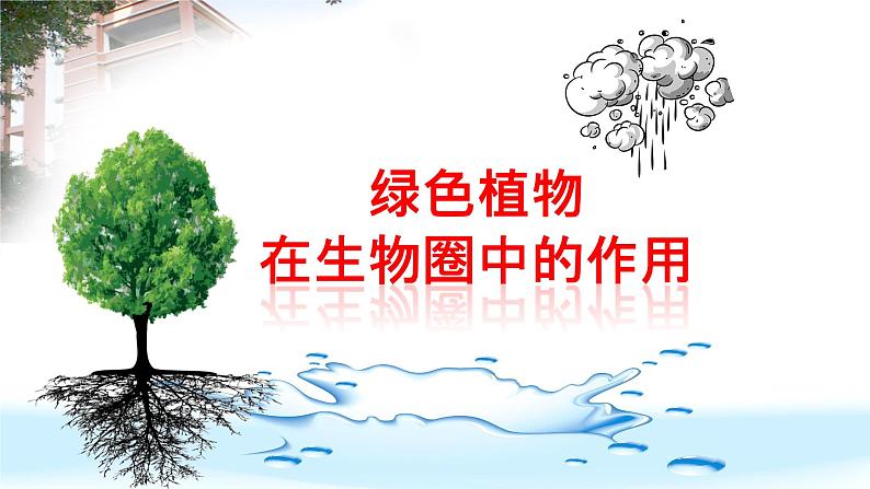 绿色植物在生物圈中的作用PPT课件免费下载02