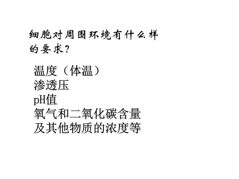 1.2.2人体生命活动需要的环境条件 课件 上海版生命科学八年级上册(23张ppt))第8页
