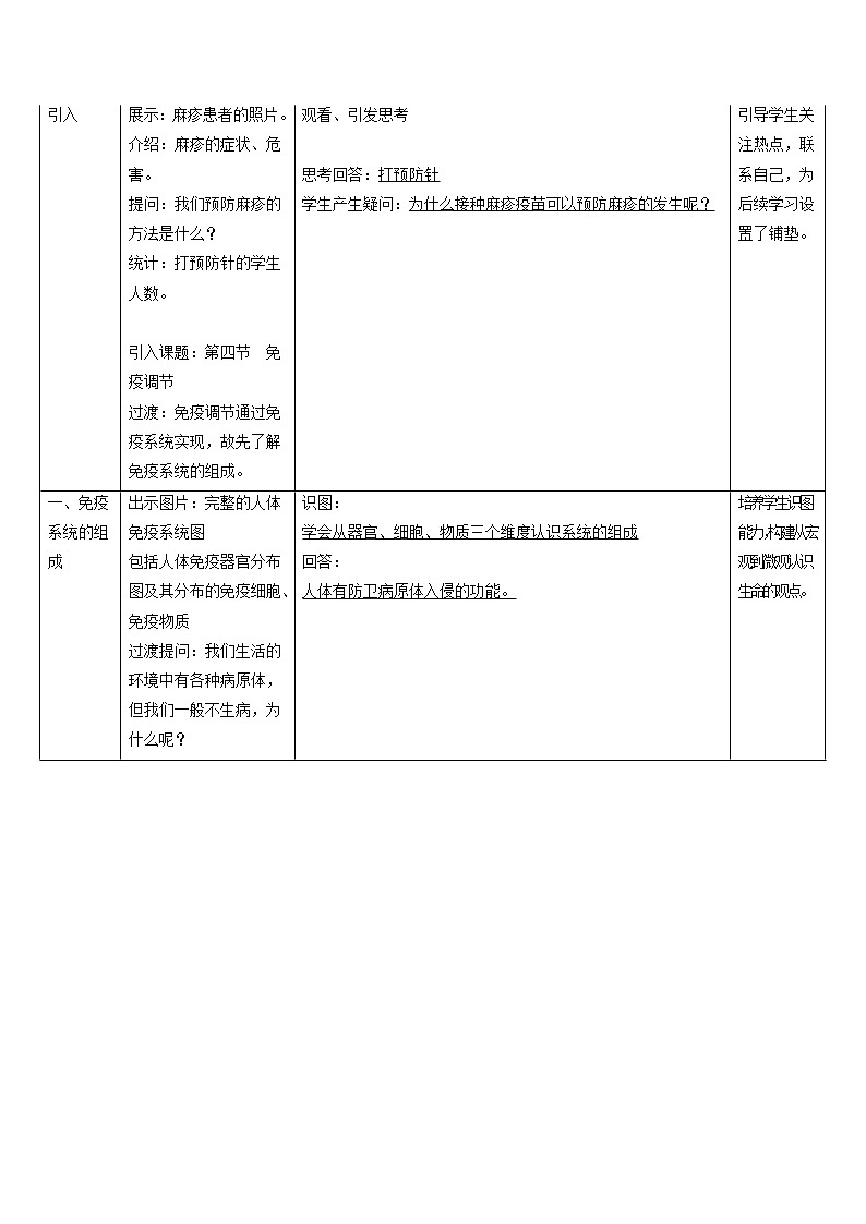 第十五章第二节免疫教案第3页
