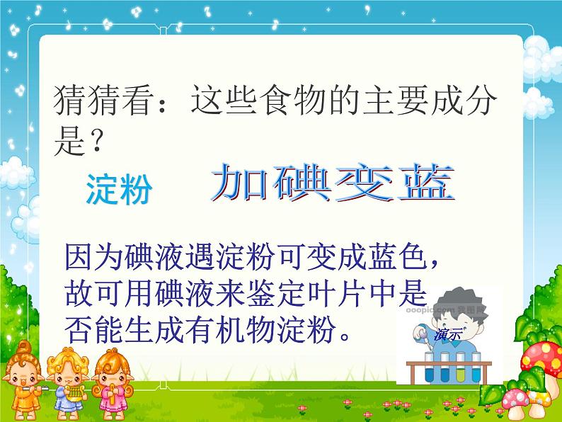 3.6.3 光合作用的实质 课件 2021-2022学年苏教版七年级生物上册05