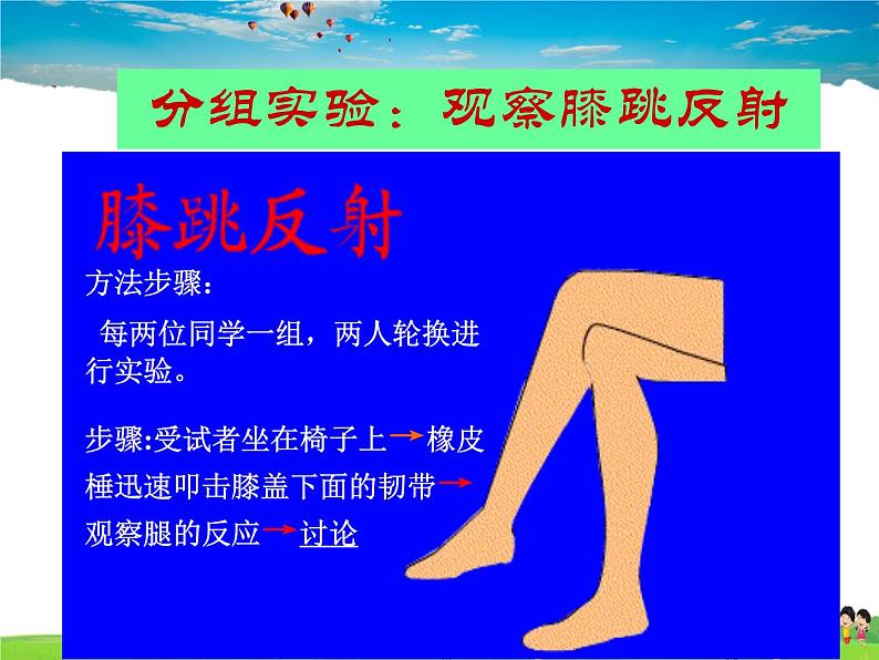 济南版生物七年级下册 3.5.3神经调节的基本方式【课件】04