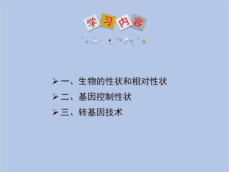 鲁科版(五四制)生物八下 8.2.3《基因控制生物的性状》课件第2页