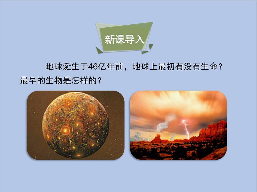 魯科版（五四制）生物八下 8.3.1《地球上生命的起源》課件2第3頁