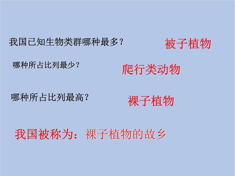 鲁科版(五四制)生物八下 9.2.1《认识生物的多样性》课件06