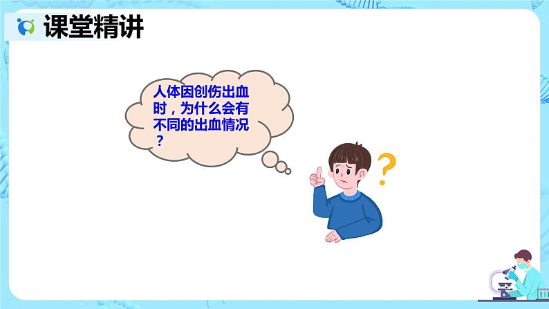 人教版生物七年级下册《血流的管道——血管》课件(送教案+练习)03