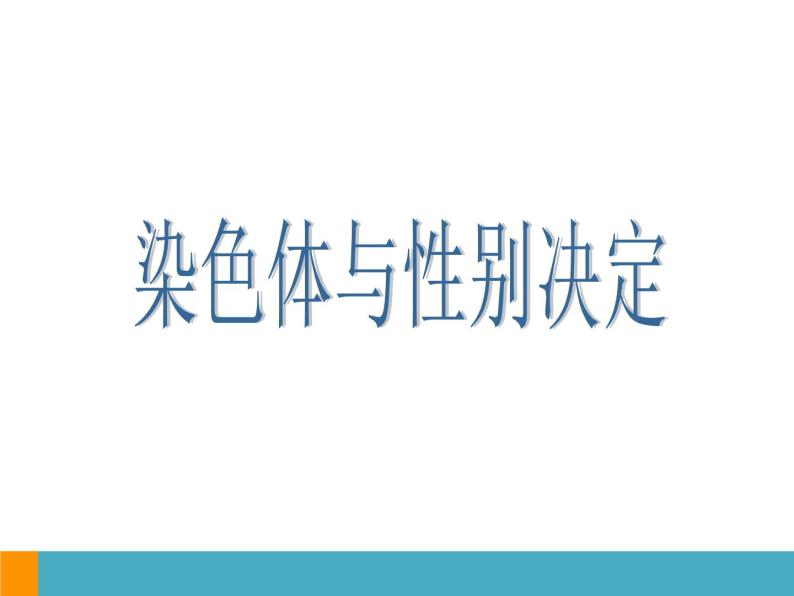 上海版八年级上册生物  2.3.2 染色体与人体性别决定 课件   (共18张PPT)01