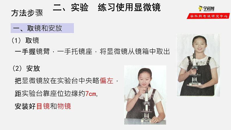 2.1.1 练习使用显微镜(课件)-2021-2022学年七年级生物上册(人教版)07