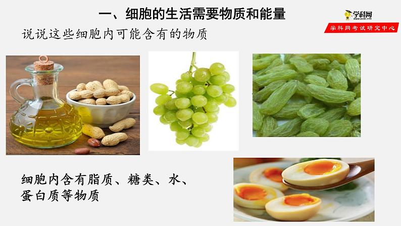 2.1.4 细胞的生活(课件)-2021-2022学年七年级生物上册(人教版)第3页