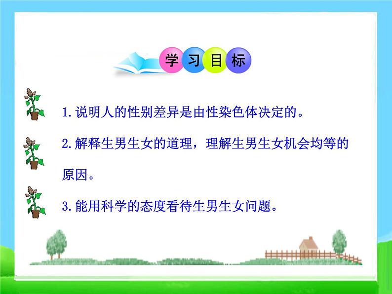 第四节 人的性别遗传 课件第3页