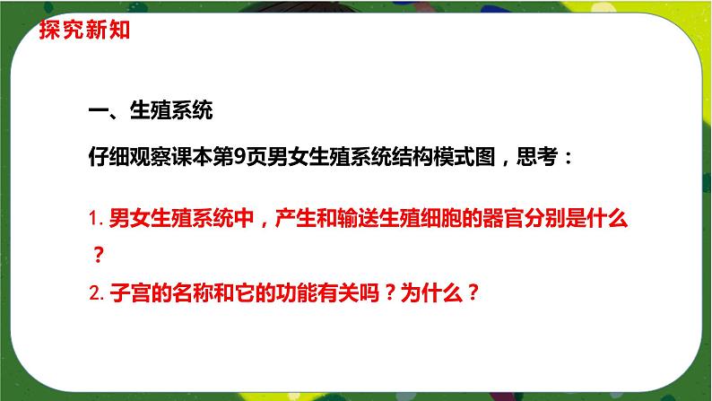 4.1.2 人的生殖课件-2021-2022学年七年级下册初一生物(人教版)第3页