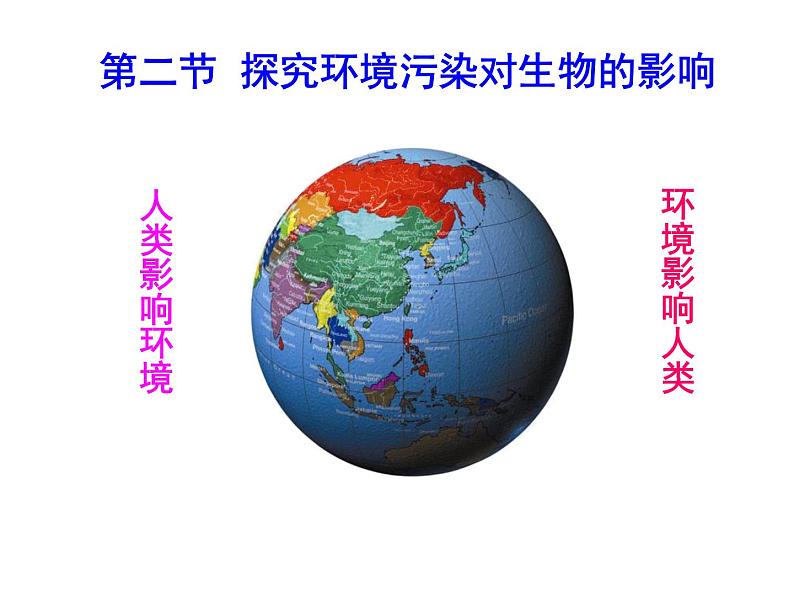 《探究环境污染对生物的影响》课件01