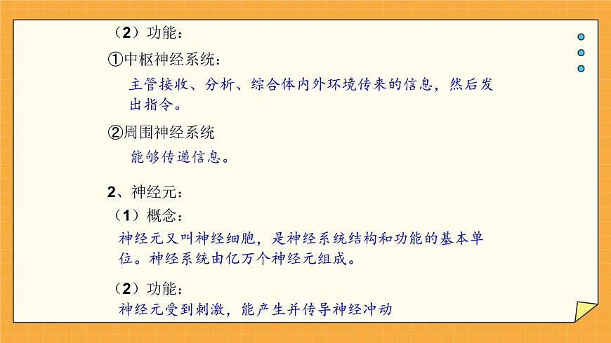5.2 神經(jīng)調(diào)節(jié)的結(jié)構(gòu)基礎 課件第5頁