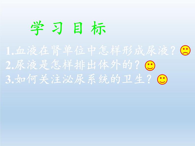 北师大版生物七年级下册 第11章 第2节 尿的形成与排出(9)(课件)第6页