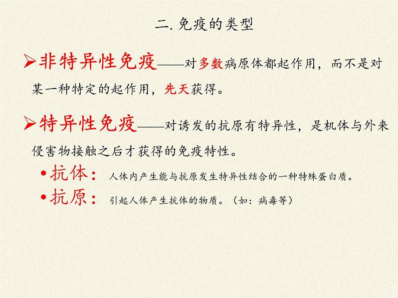 北师大版生物七年级下册 第13章 第3节 人体免疫(12)(课件)第4页