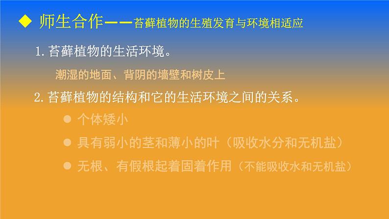 北师大版生物八年级下册 7.22.3 植物的主要类群(4) 课件第3页