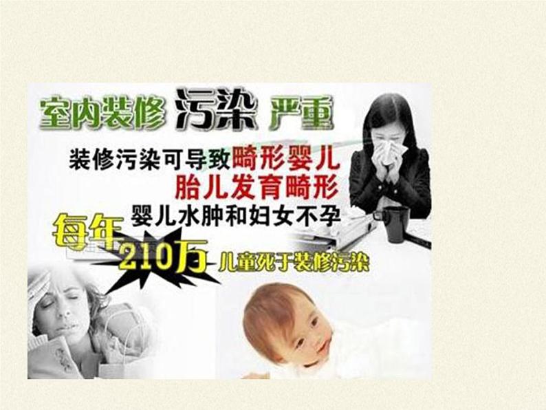 北师大版生物八年级下册 8.24.4 家居环境与健康(8) 课件第2页