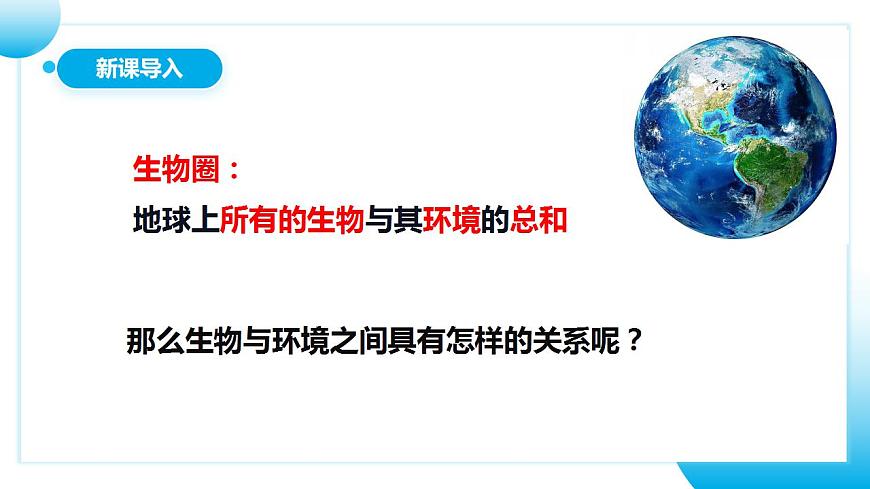 人教版初中生物七年級上冊1.2.1《生物與環(huán)境的關(guān)系》第1課時  課件第4頁