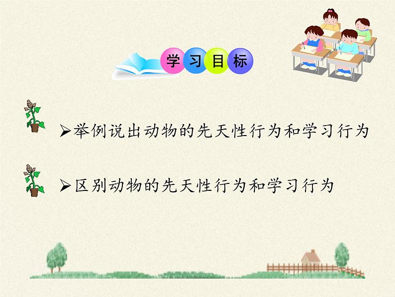 苏教版八年级生物上册 18.2 动物行为的生理基础 课件第4页
