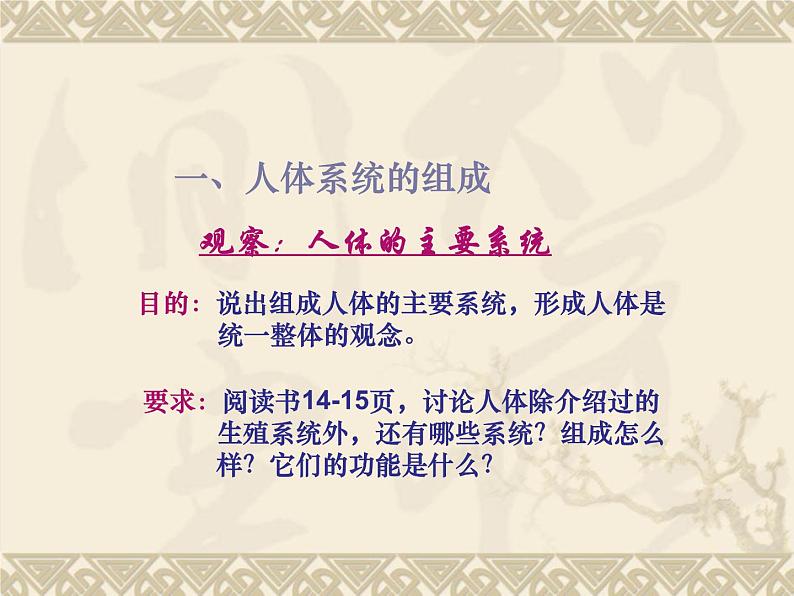苏教版生物七年级下册 第八章 第三节人体概述(课件)02