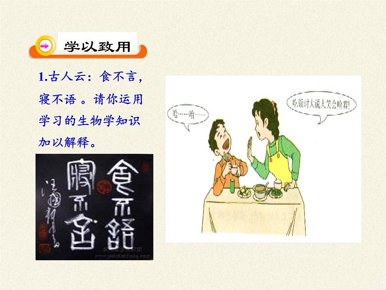 苏教版生物七年级下册 第十章 第三节 人体和外界环境的气体交换(课件)第8页