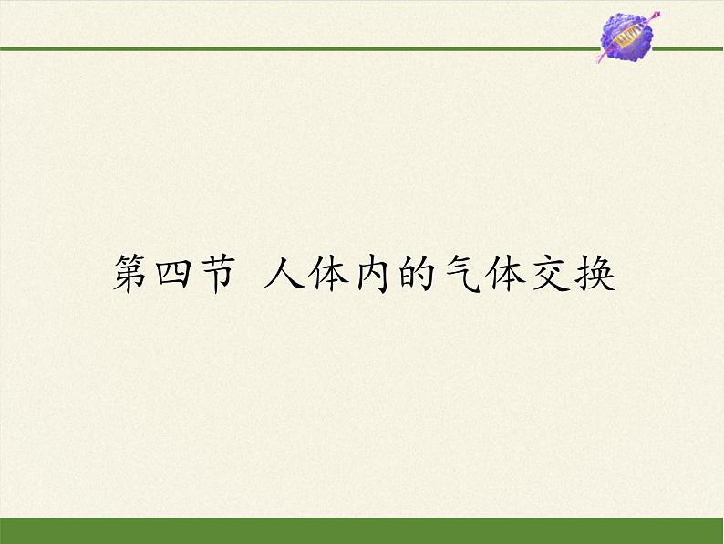 苏教版生物七年级下册 第十章 第四节 人体内的气体交换(5)(课件)01