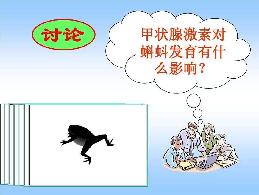 初中生物人教版七年級下冊 第四節(jié)激素調(diào)節(jié) 課件第8頁