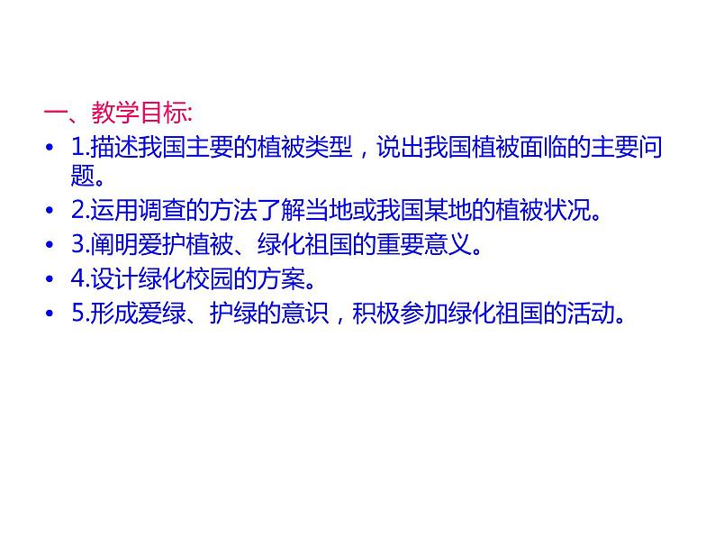 3.6爱护植被,绿化祖国课件PPT第2页