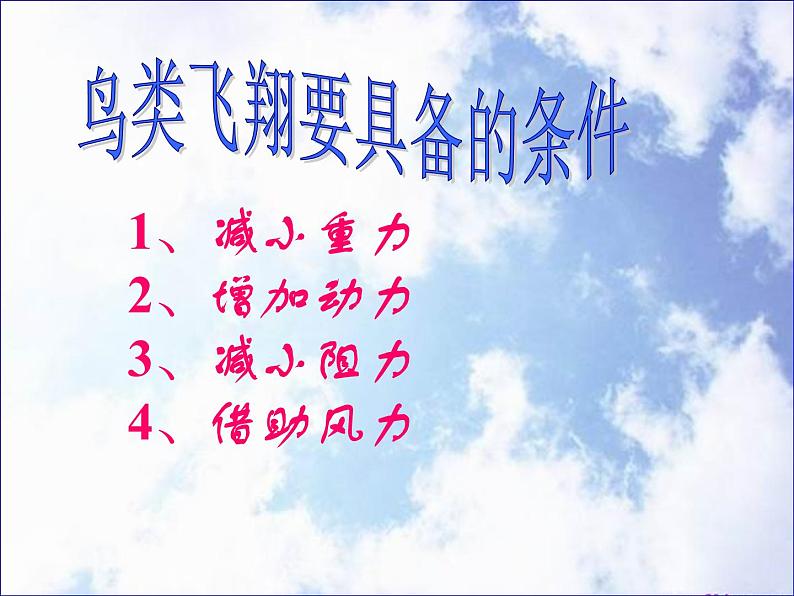 苏科版七下生物 12.1 鸟类 课件07