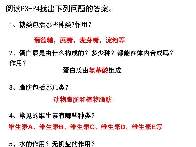 冀教版七下生物 1.1食物 课件06