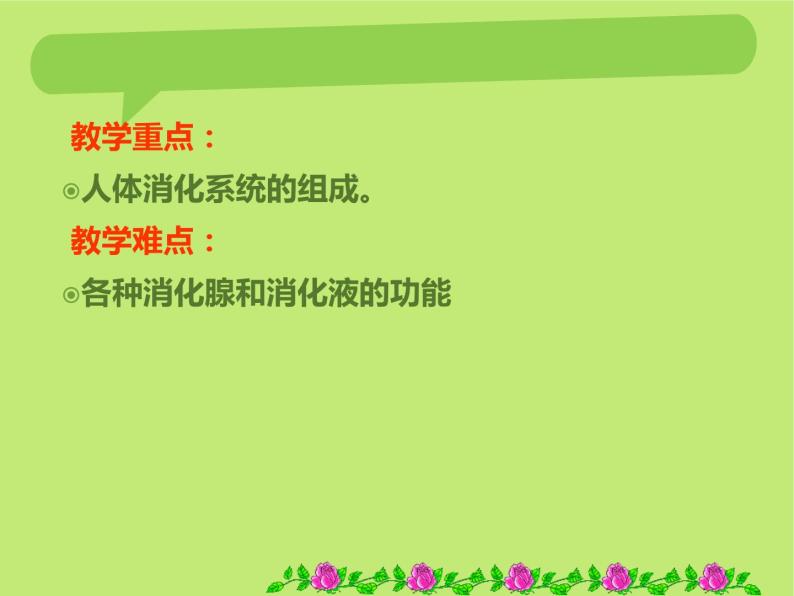 济南版七年级下册生物 1.2消化和吸收 课件06