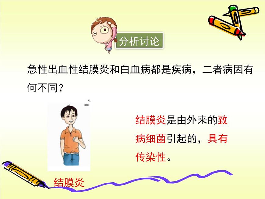 冀教版七年級下冊生物 6.2 疾病與預(yù)防 課件第7頁