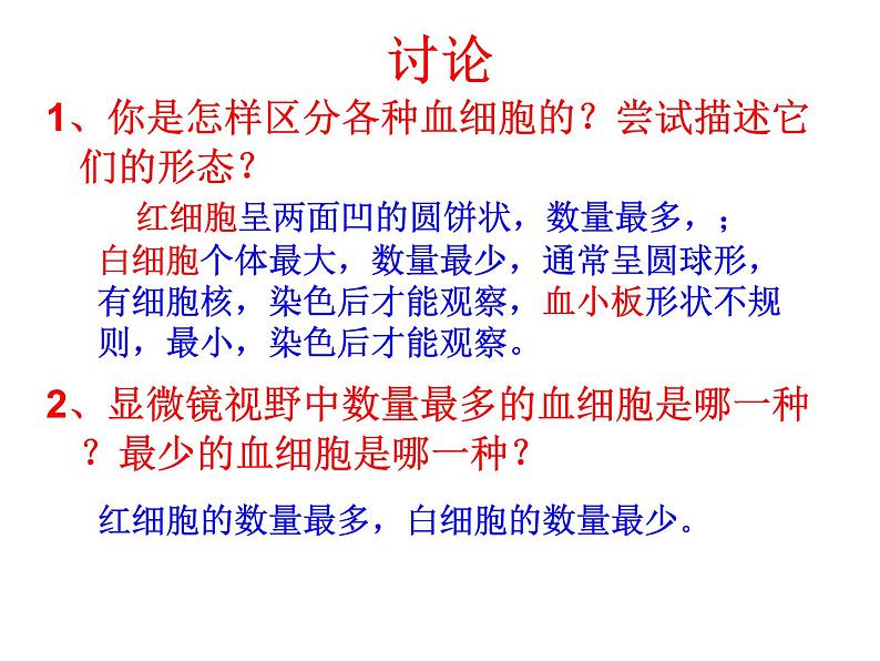 济南版七下生物 3.1物质运输的载体 课件07