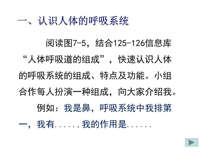 初中生物苏科版七年级上册 人体的呼吸部优课件02