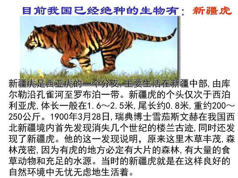 冀教版八下生物 7.3.3保护生物多样性 课件07