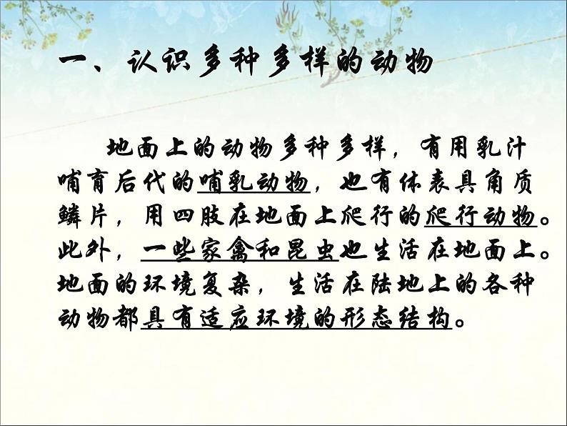苏科版七下生物 11.2 地面上的动物 课件第5页