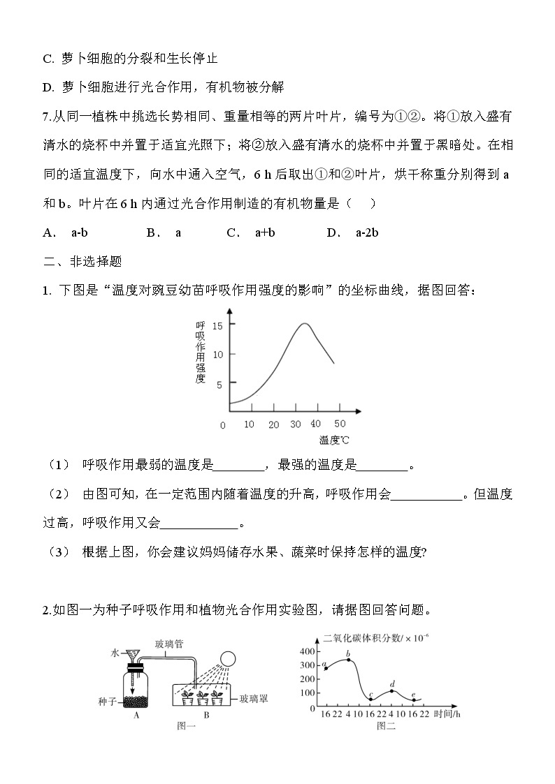 5.2《呼吸作用》课件PPT+教案+同步练习02