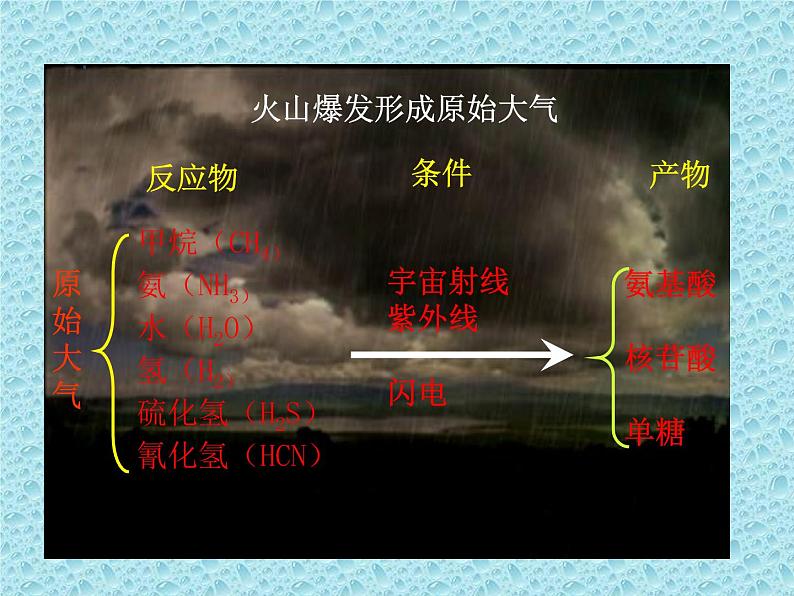 鲁科版(五四学制)生物八年级下册 8.3.1地球上生命的起源 课件08