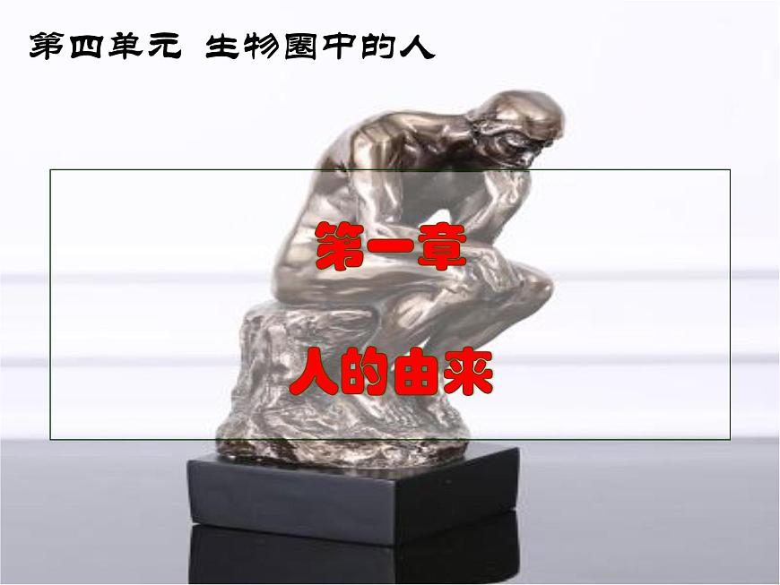 4.1.1人類的起源和發(fā)展課件2021--2022學(xué)年 人教版生物七年級(jí)下冊(cè)第2頁