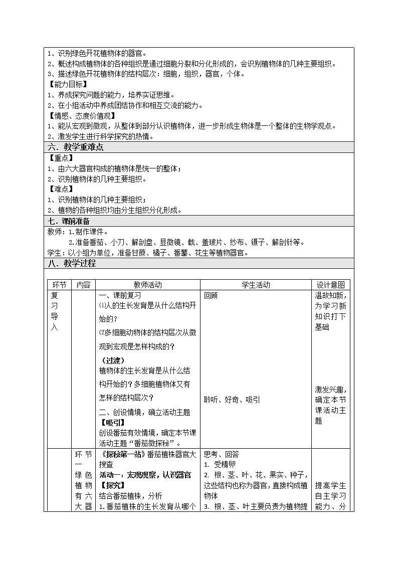 2.2.3《植物体的结构层次》(课件+教案+练习)02
