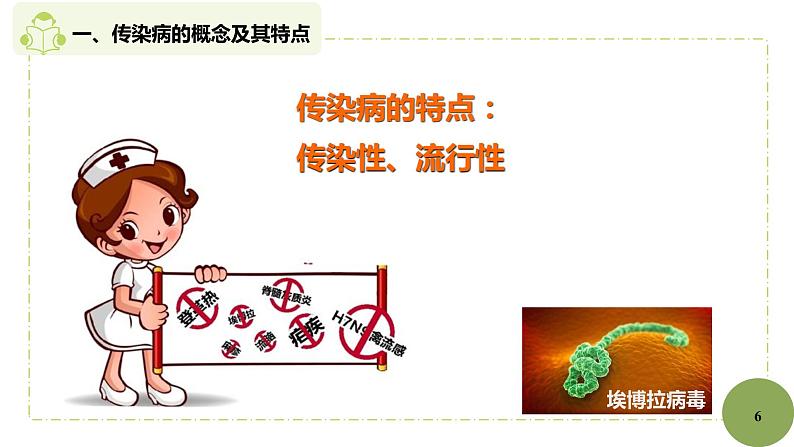 初中 初二 生物 《传染病及其预防》 教学课件第6页
