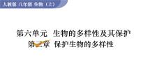 生物八年級(jí)上冊(cè)第三章 保護(hù)生物的多樣性教學(xué)演示ppt課件