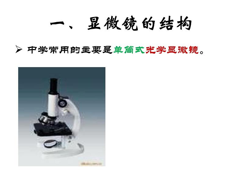 练习使用显微镜 课件+教案04