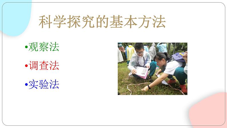 1.1.2 调查周边环境中的生物 课件 初中生物人教版七年级上册04