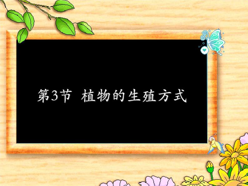 北师大版八年级上册生物 19.3 植物的生殖方式 课件02