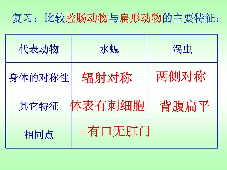 人教版八年级上册生物 5.1.2 线形动物和环节动物 课件第1页